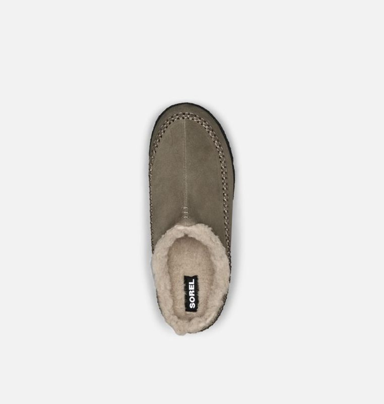 Mens Slippers Olive/Black - Sorel Falcon Ridge™ II - 036-QSVYMK